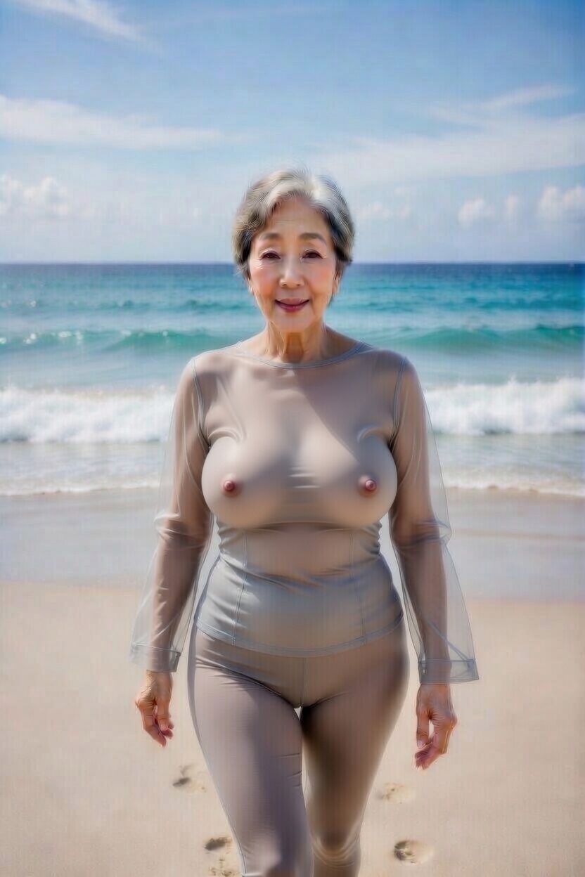 グレーレギンス75歳、まだ抜けるライン サンプル8ページ目
