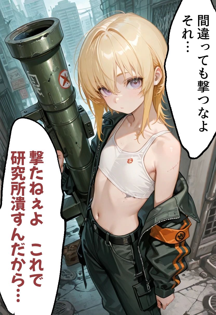 ゾンビ女なら人権ないからヤリたい放題だよね？  ゾンビを狩る者（縦） サンプル4ページ目