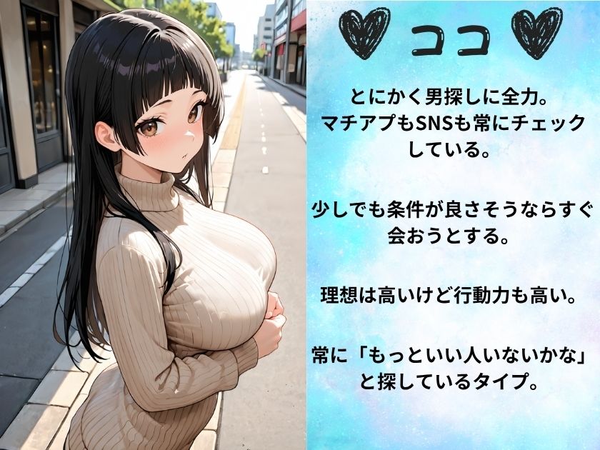 今から会える！？マチアプ女子の逆お持ち帰り大作戦 サンプル4ページ目