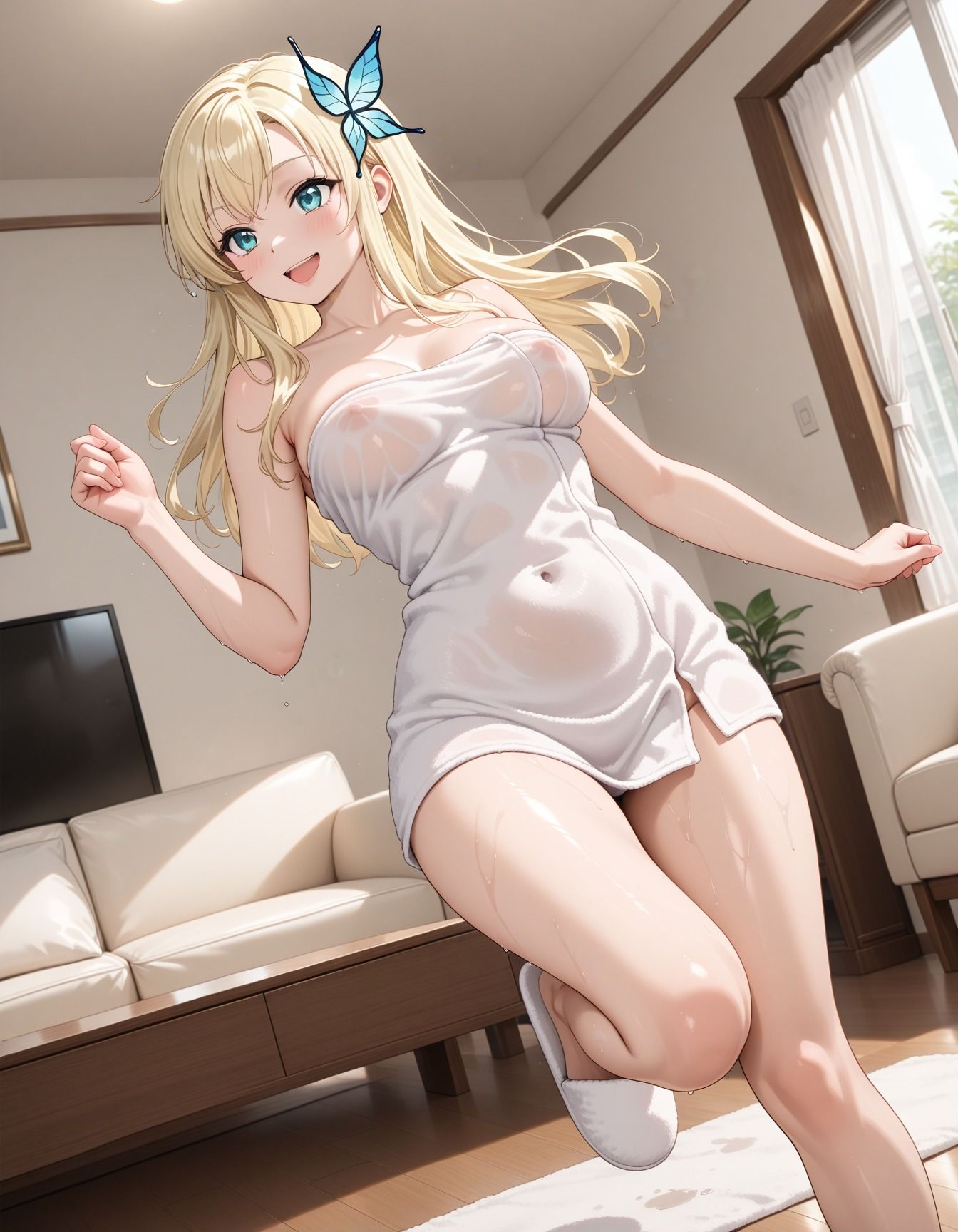 入浴後にキモ男に襲われた少女 サンプル3ページ目
