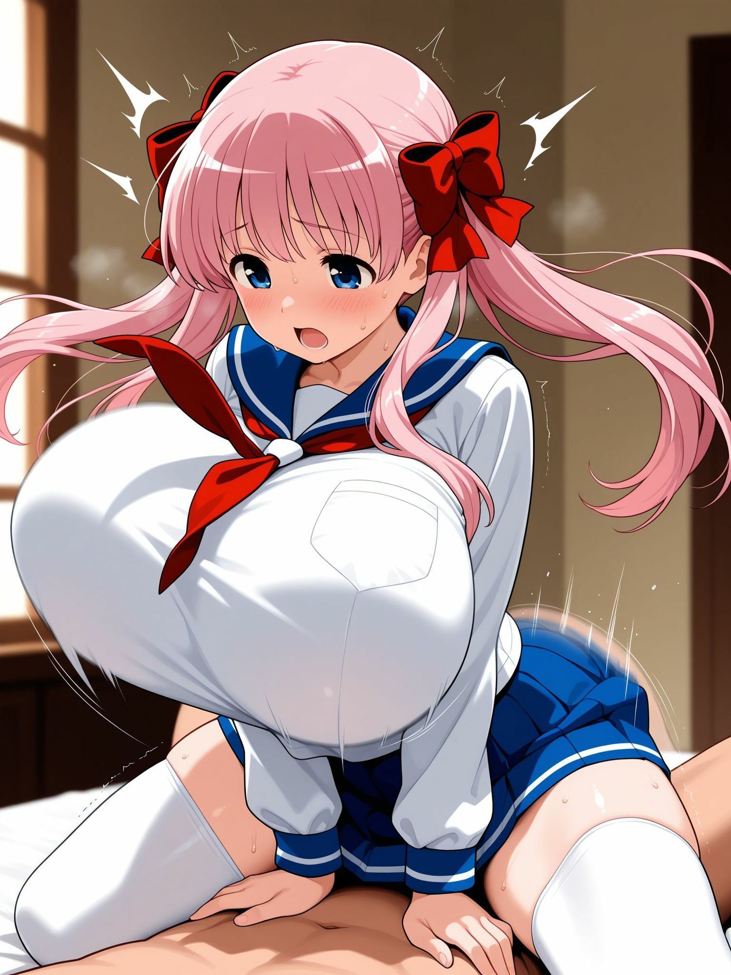 のどっちと乳揺れセックス サンプル4ページ目