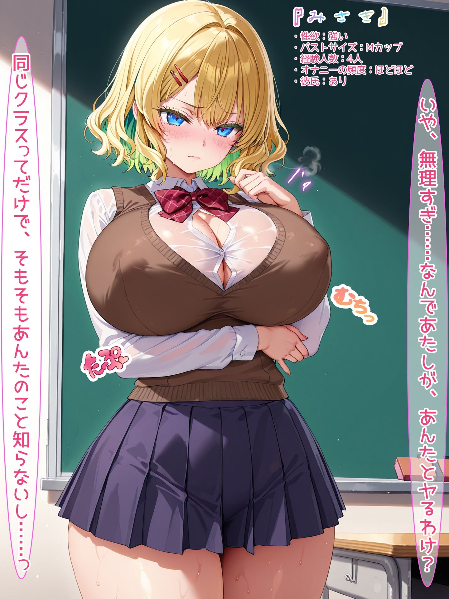 嫌な顔しながら性処理してくれるギャル サンプル4ページ目