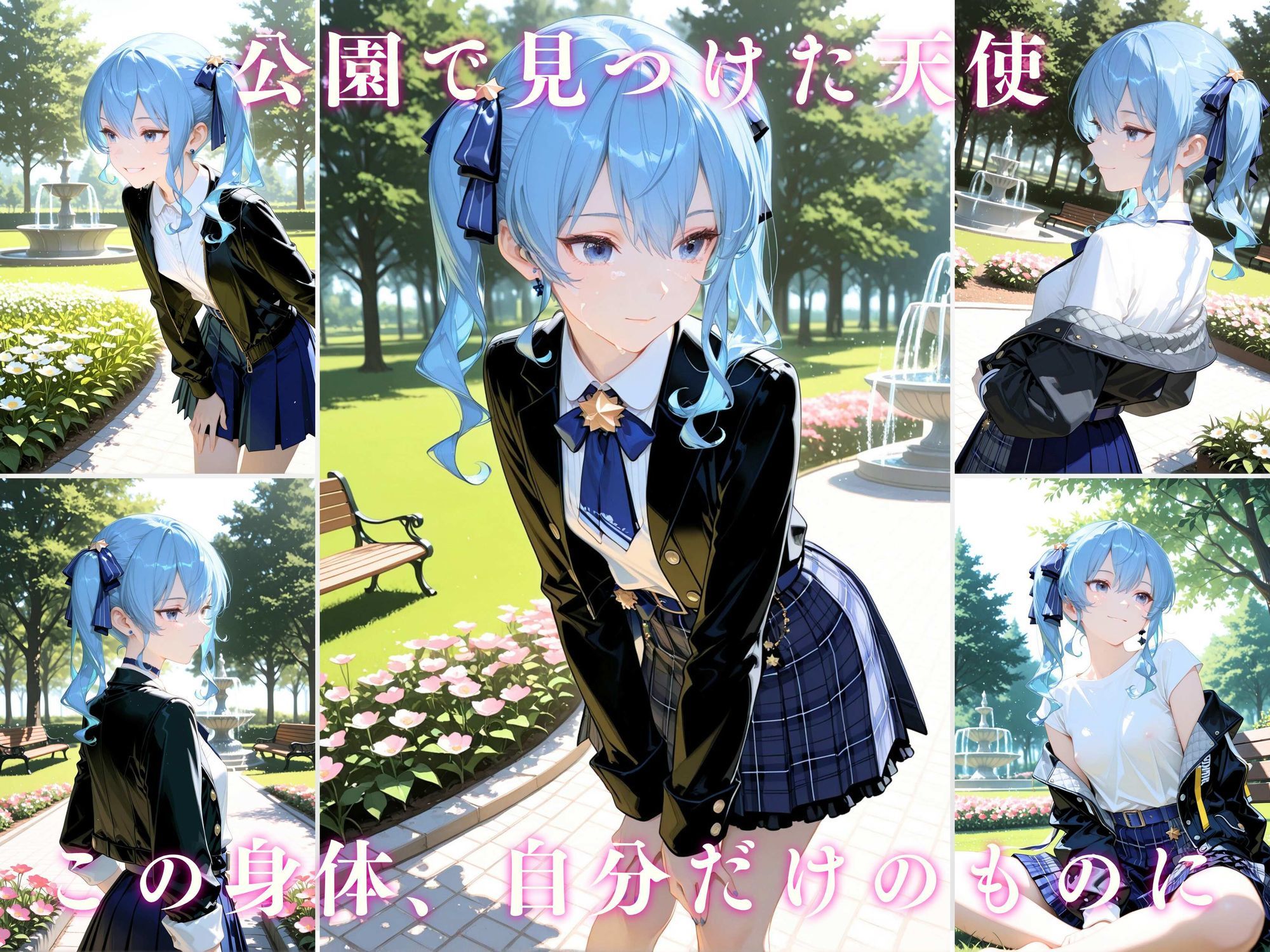 【4K動画付き】星街す〇せい 催●支配:公園で見かけたカワイイあの子を犯したいー 4K高画質 ホ〇ライブ Vtuber サンプル1ページ目