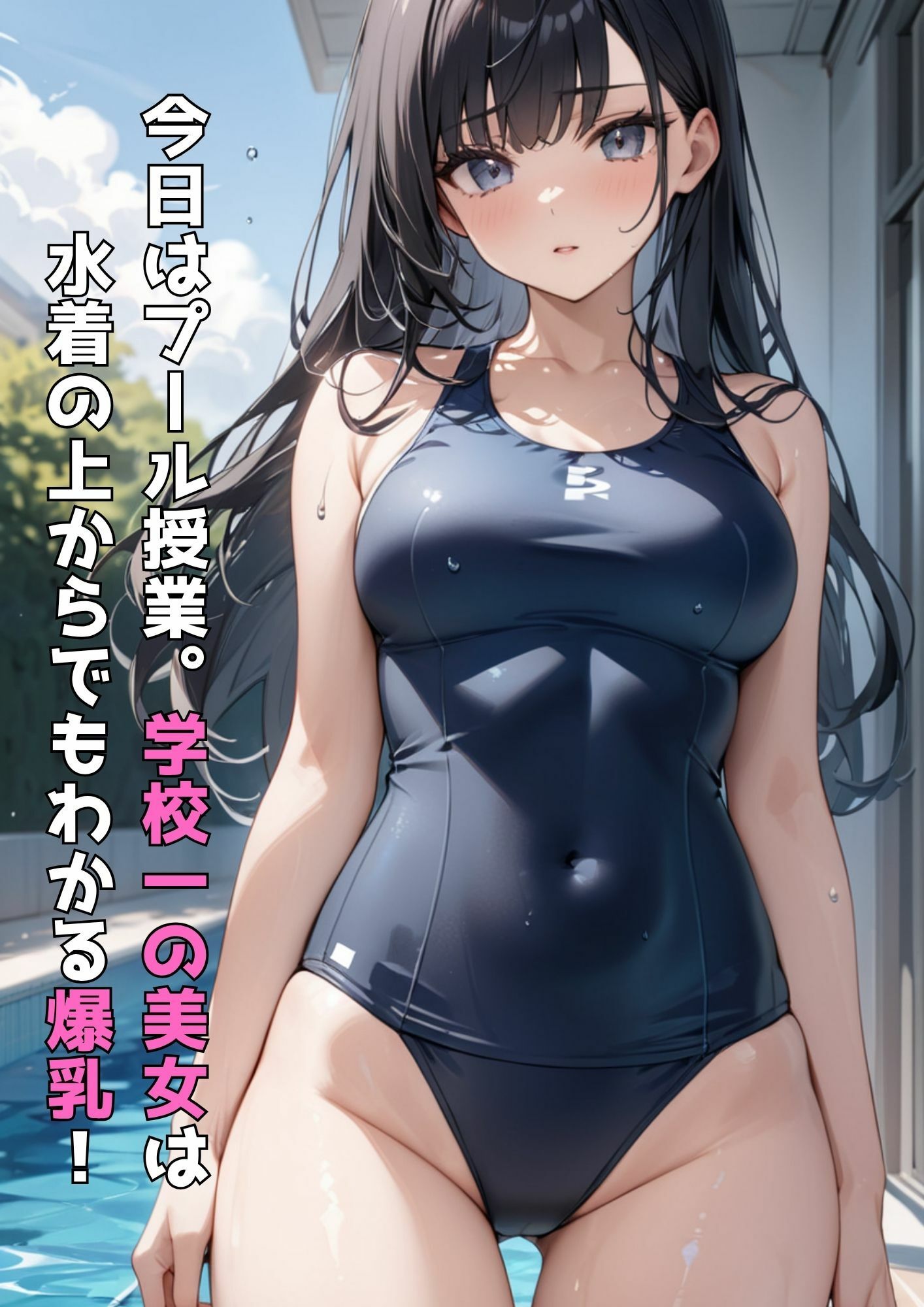 清楚なのに爆乳なあの子はデカチンを欲しがるただの淫乱女でした サンプル1ページ目