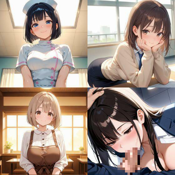 【4K60FPS】25職業の美女たちの裏ハメ撮り流出 ― 若妻・熟女・女上司・全169シーン サンプル1ページ目