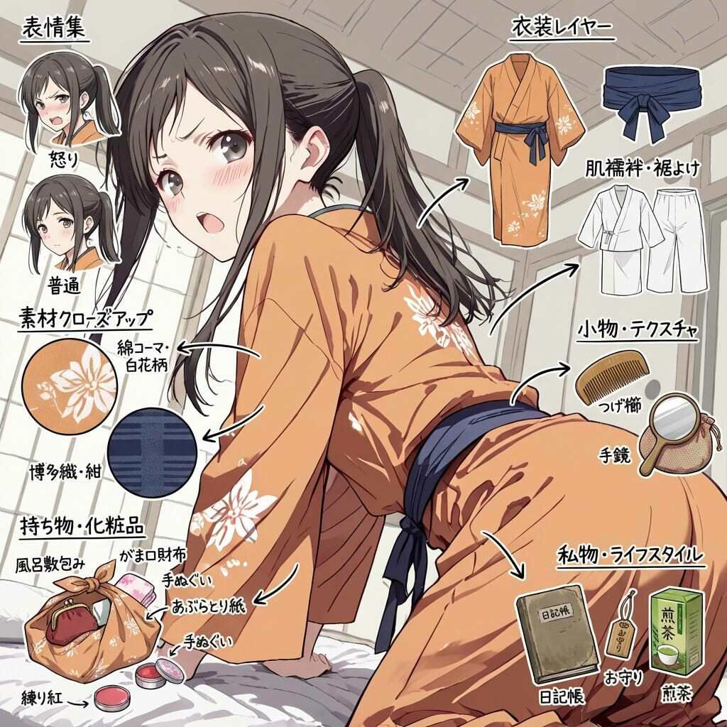 おっさんホイホイ 花咲○いろは編 サンプル8ページ目