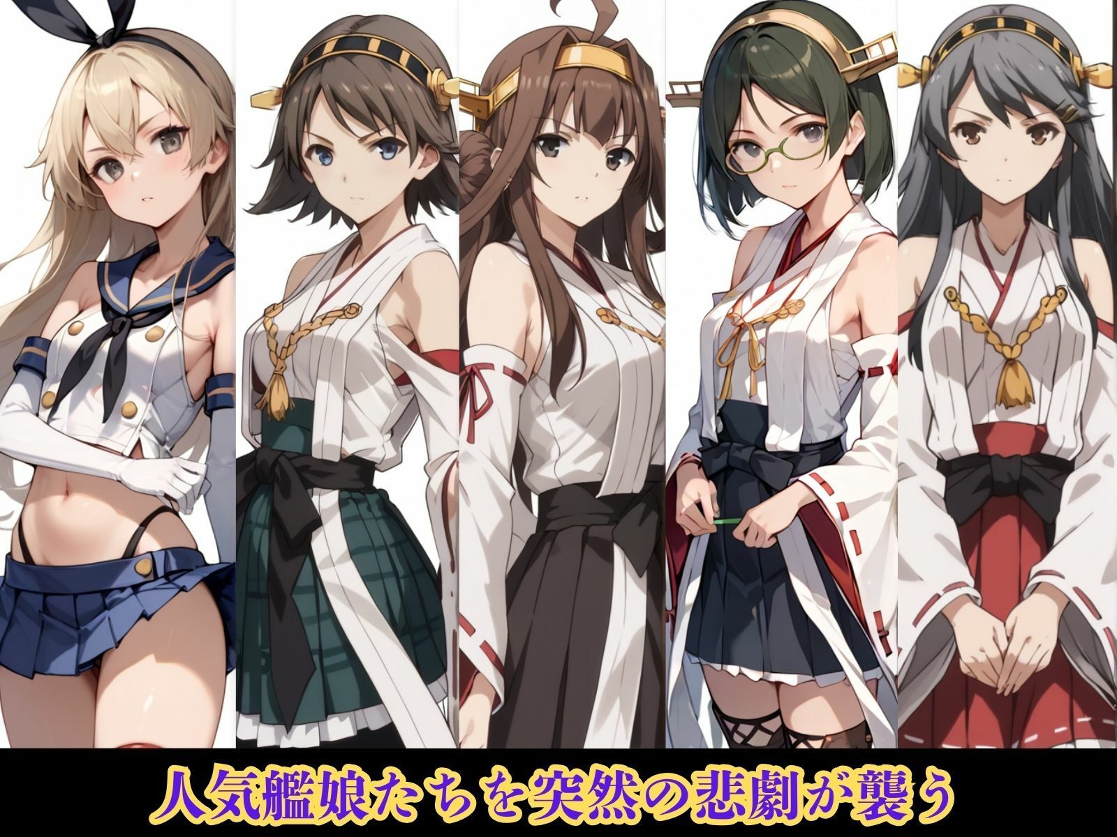 わからせ調教トラップに堕ちた艦隊ヒロイン サンプル1ページ目