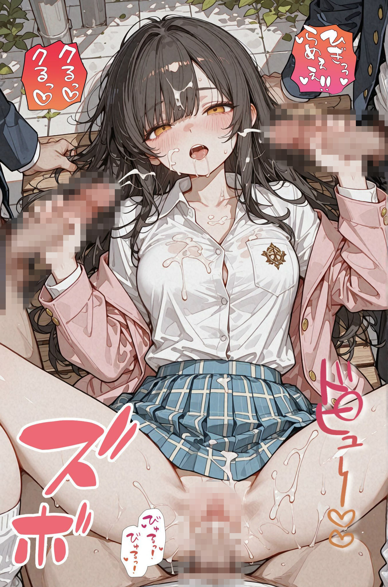 我慢の限界！初めてできた可愛すぎる萌え系彼女に、溜まり過ぎた性欲を全部ぶちまけてヤリまくった！！〜学園どこでも射精し放題！〜 サンプル8ページ目