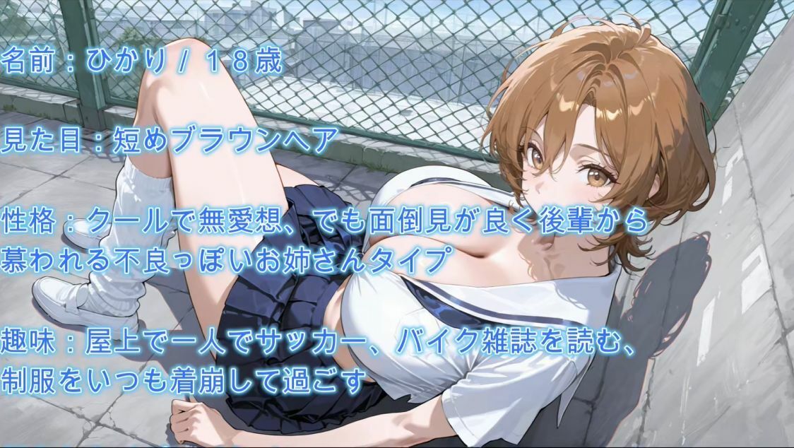 【120FPS】ボーイッシュでクールな爆乳JKをハメまくりメス堕ちセックス サンプル4ページ目