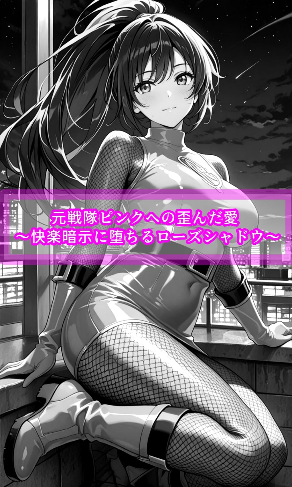 元戦隊ピンクへの歪んだ愛  〜快楽暗示に堕ちるローズシャドウ〜 サンプル1ページ目