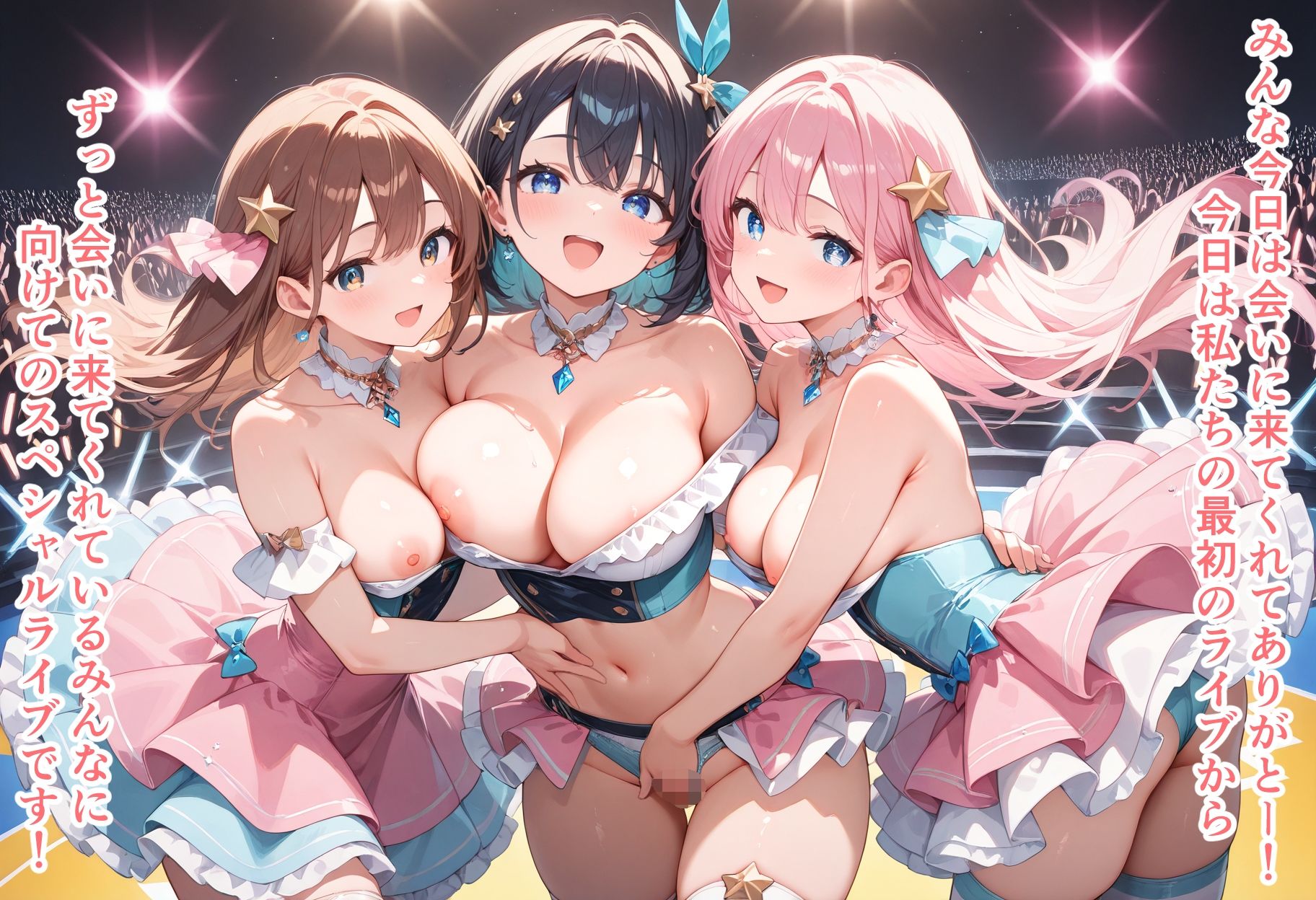 ヤリに行けるアイドル編 HoneyJunction30【セリフ入有】 サンプル1ページ目