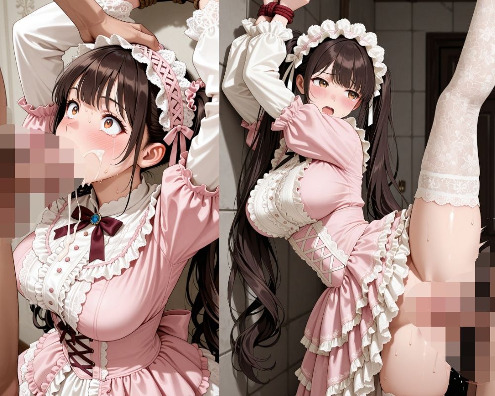 frills twintails restrained サンプル3ページ目