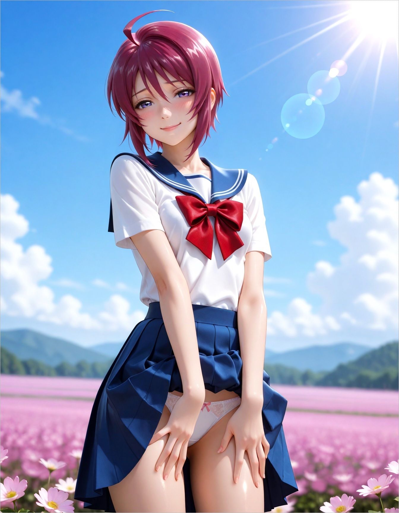 ルナマリア☆写真集 サンプル2ページ目