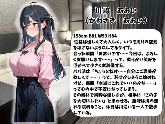パパ活女子のご奉仕性交記録vol.6あおい サンプル1ページ目