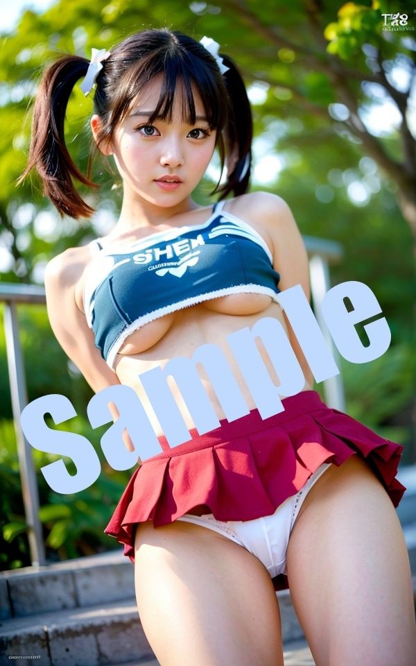 淫らな露出スポユニ撮影会 Vol2.チア編 サンプル5ページ目