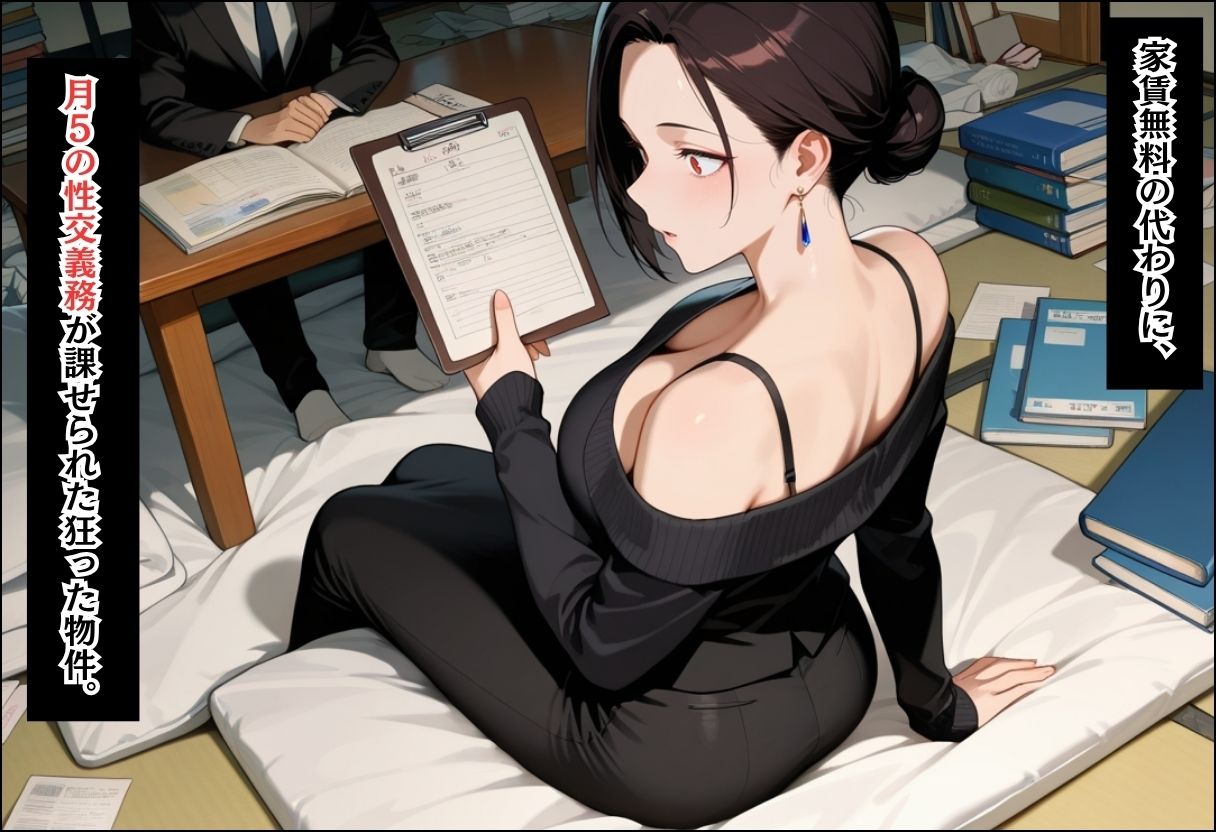 中出ししないと追い出される物件に引っ越した話〜純愛ギャル同棲編〜 サンプル1ページ目