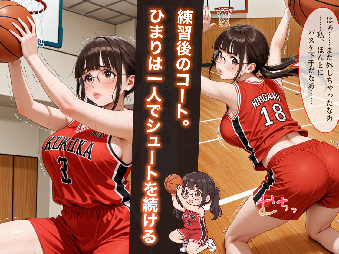 地味なバスケっ子が、嫌がりながら縄堕ちする話   〜キモコーチにトロトロ調教〜 サンプル2ページ目