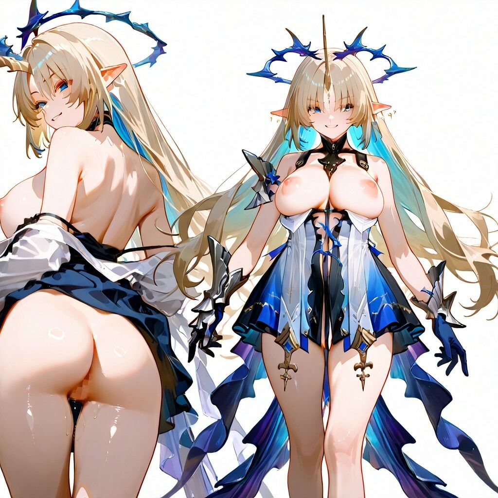 鳴◯三人キャラセット サンプル8ページ目