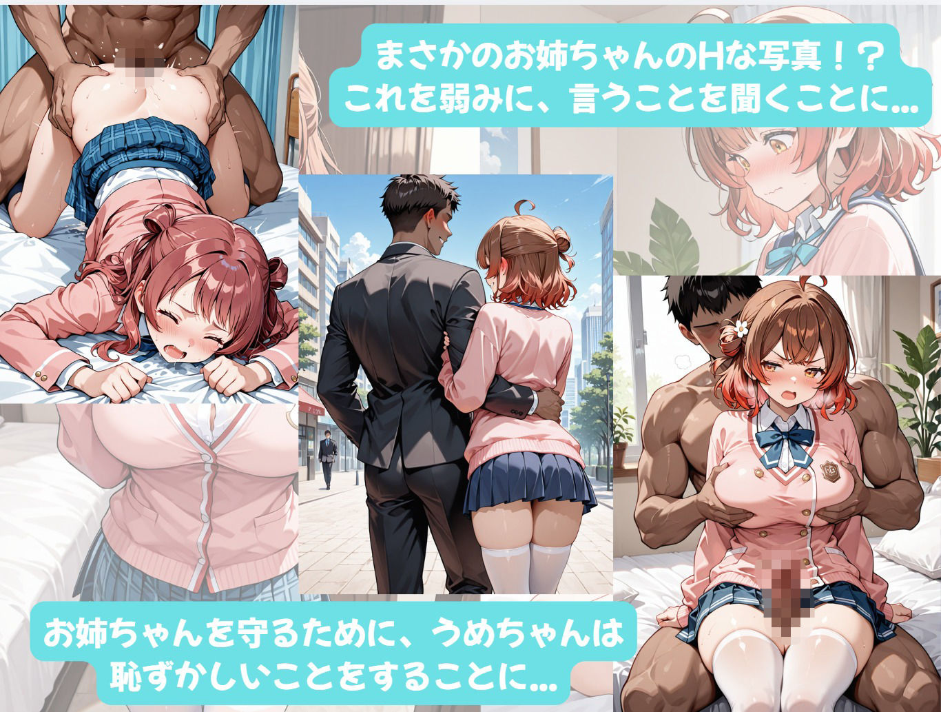 うめちゃんとイチャラブえっち！Plus！ 純粋であまえんぼな妹のセクシービッチなお姉さん化調教 サンプル2ページ目
