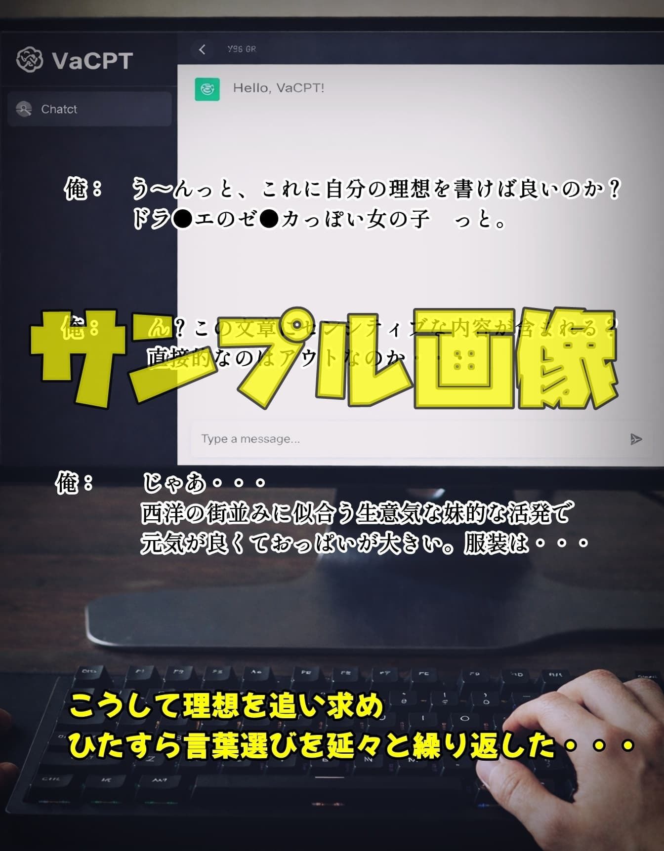 VaCPT  生意気な妹風な女の子編 サンプル2ページ目