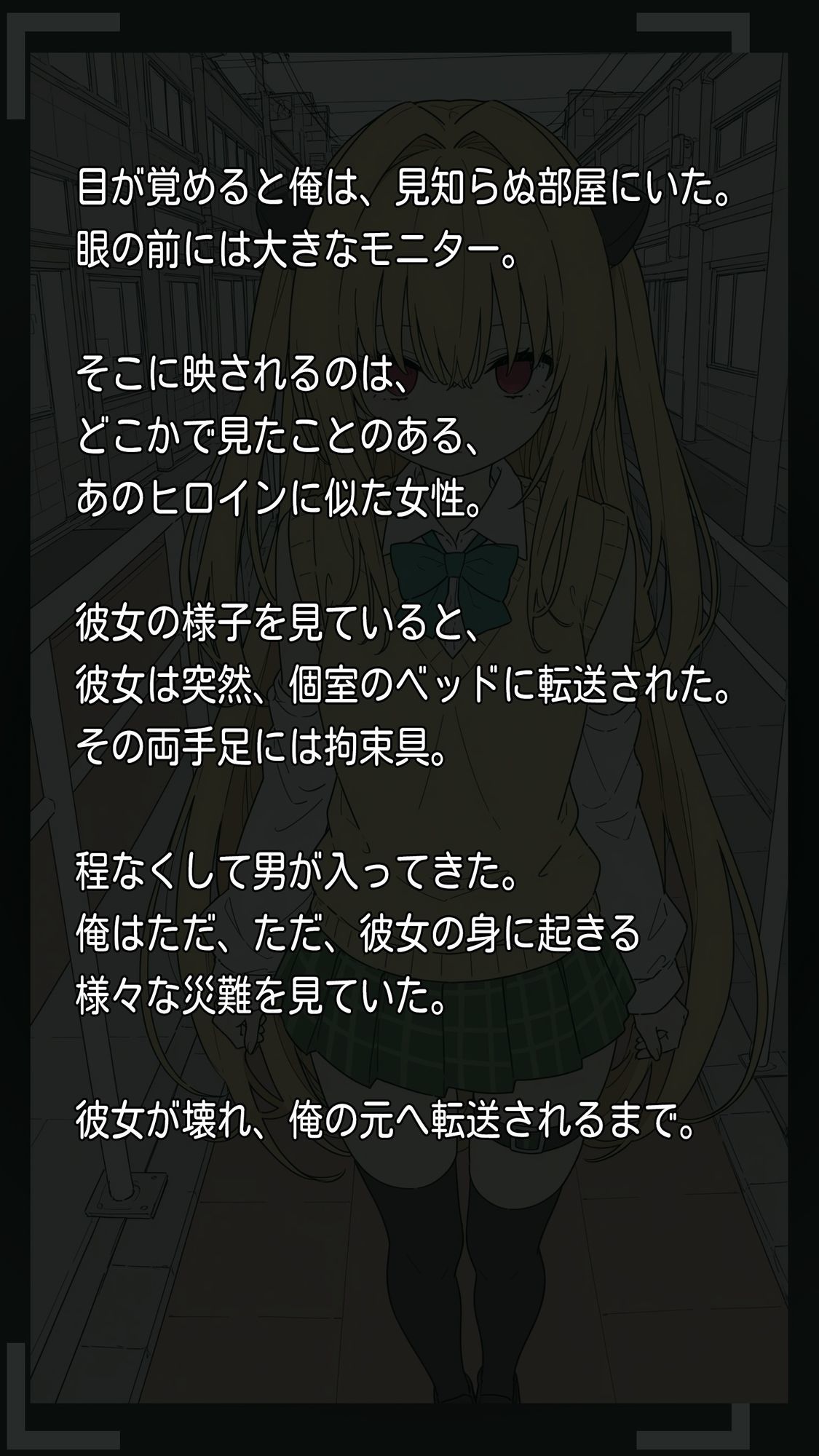 【一部セリフつき】あのヒロインにイタズラできる部屋 - 金◯の闇編 - サンプル2ページ目