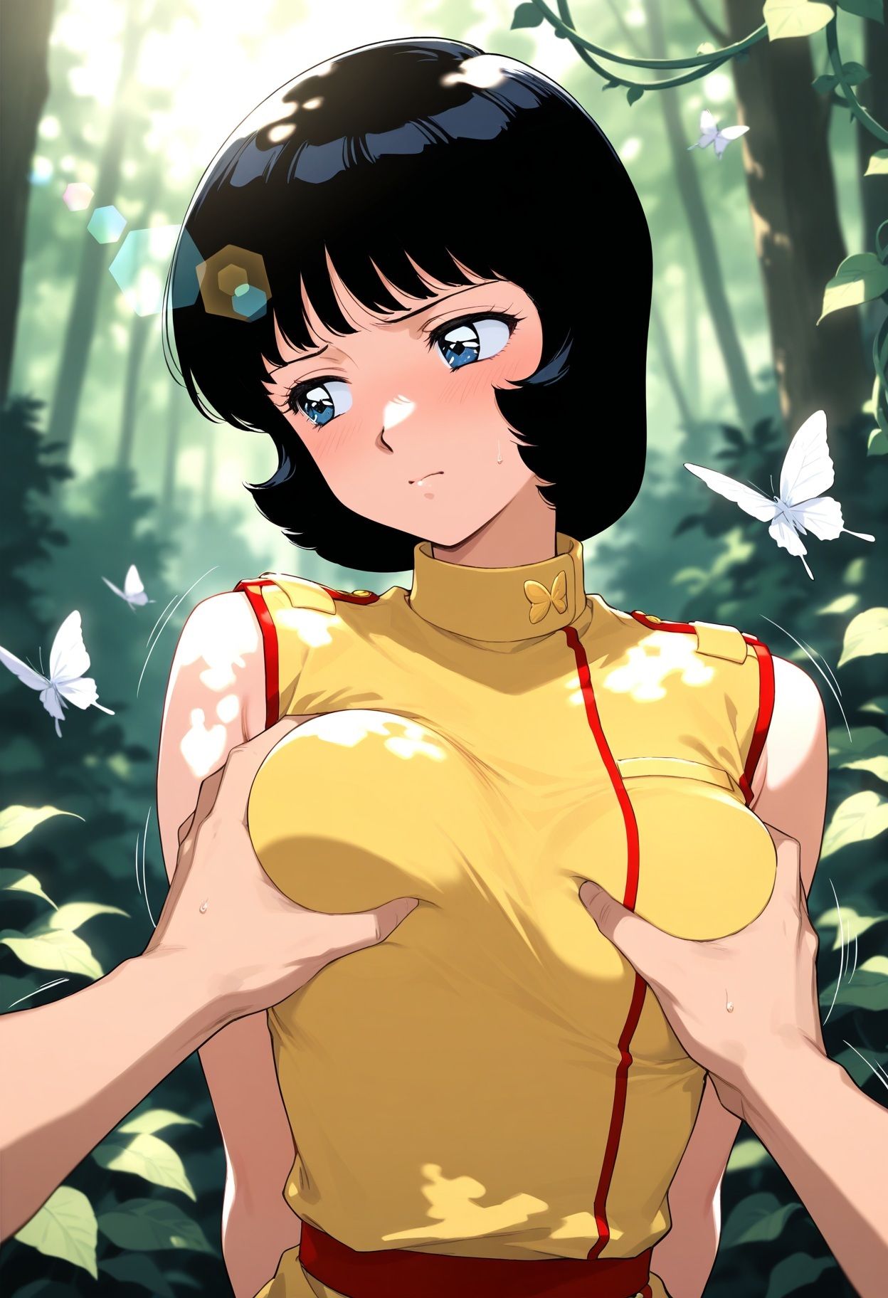 50人の女の子の胸揉み サンプル5ページ目