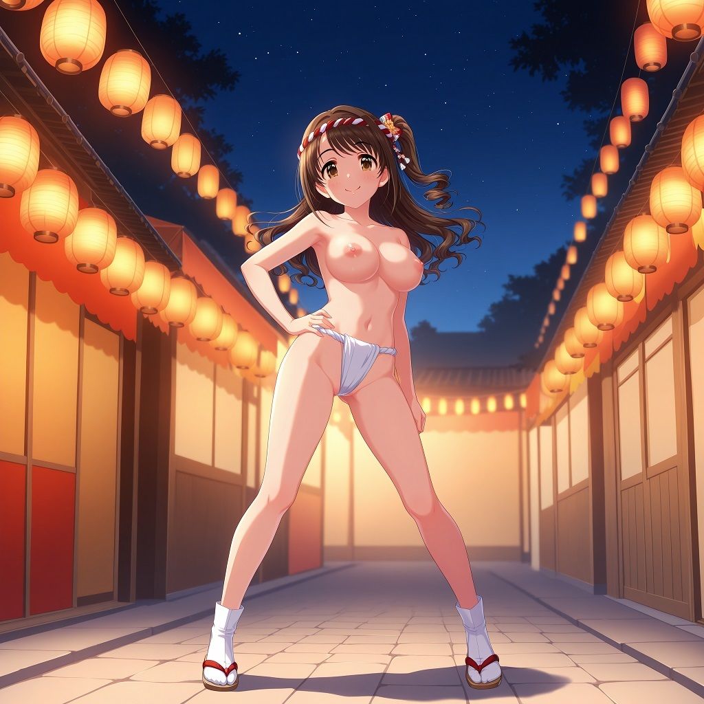 地図に載ってない村のロケでHな祭りに参加する事になったアイドル 島〇卯月編 サンプル5ページ目