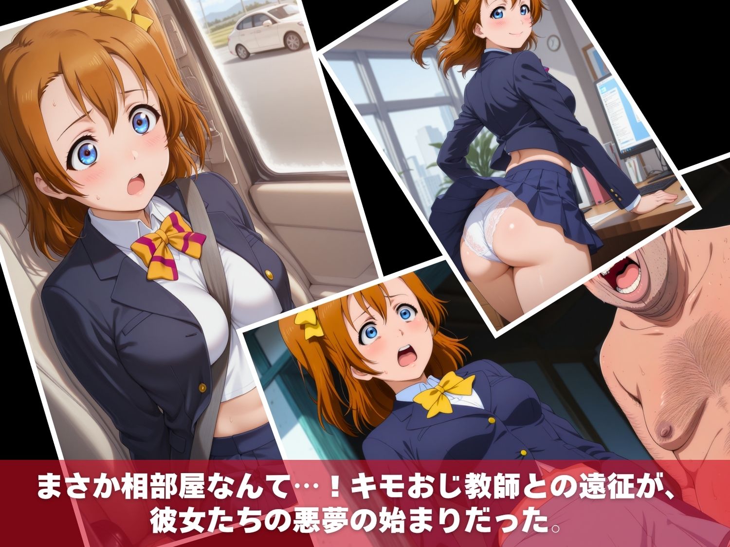 ラ●ライブ！（Vol.2）〜キモおじ教師の肉便器アイドル〜 サンプル1ページ目