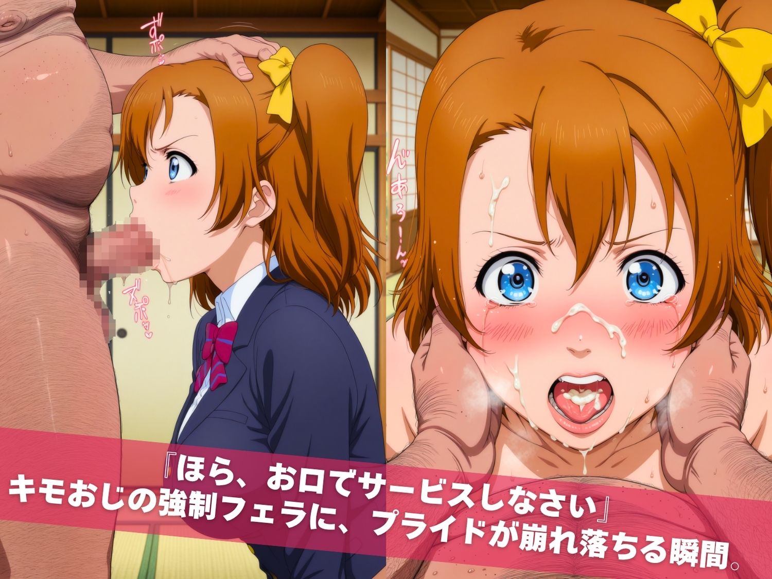 ラ●ライブ！（Vol.2）〜キモおじ教師の肉便器アイドル〜 サンプル4ページ目