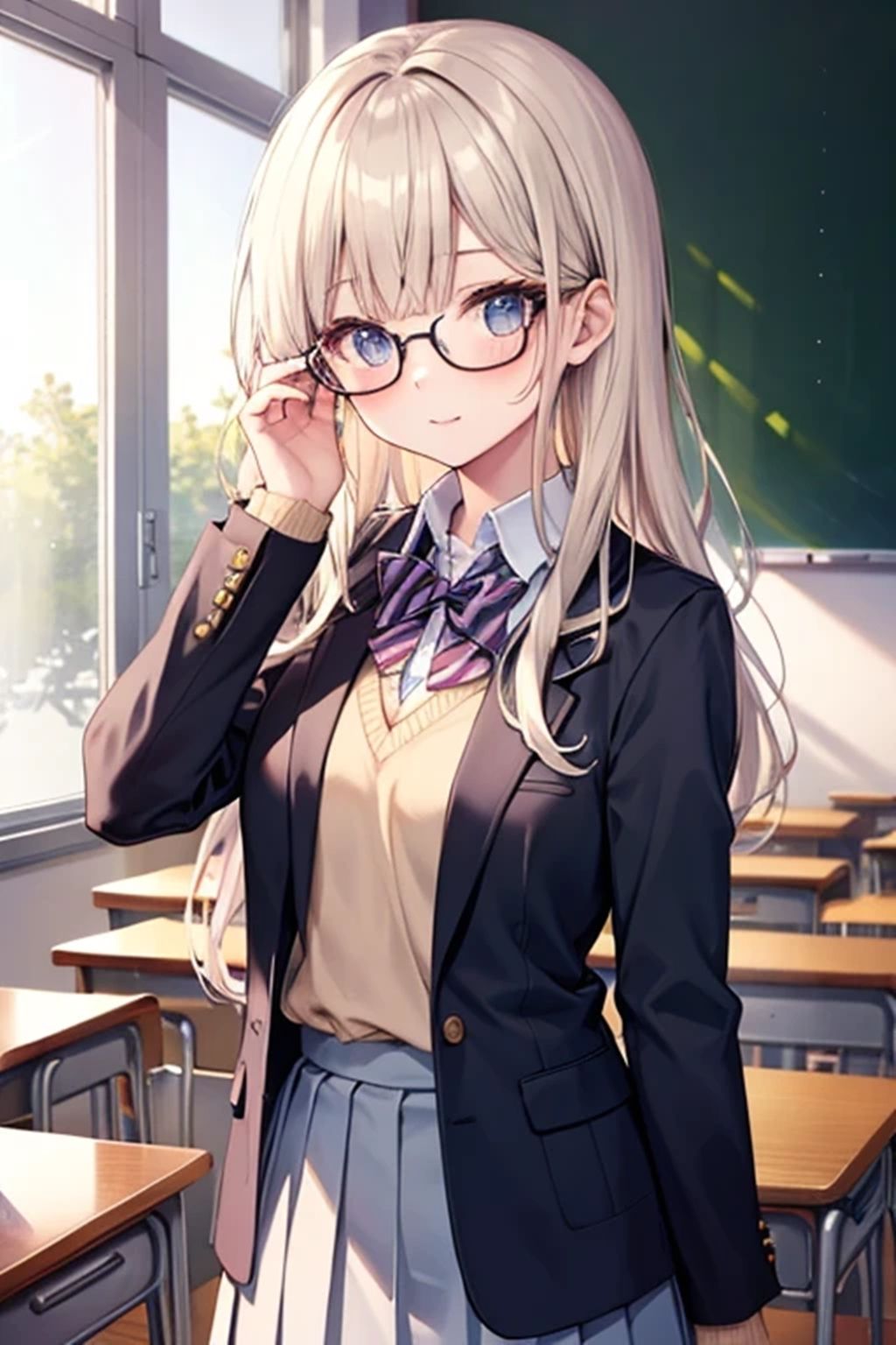 真面目な眼鏡っ子のハメはずし サンプル1ページ目