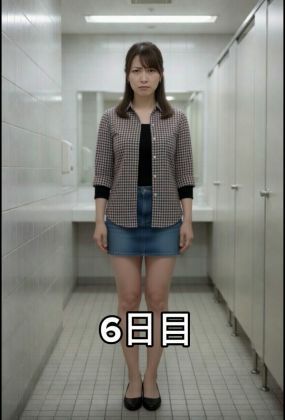 お姉さんに7日連続でパンツ見せてもらったw サンプル6ページ目