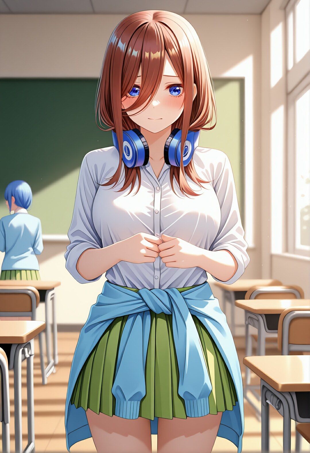五等分のSEX  学園編  〜中〇三玖の場合〜 サンプル1ページ目