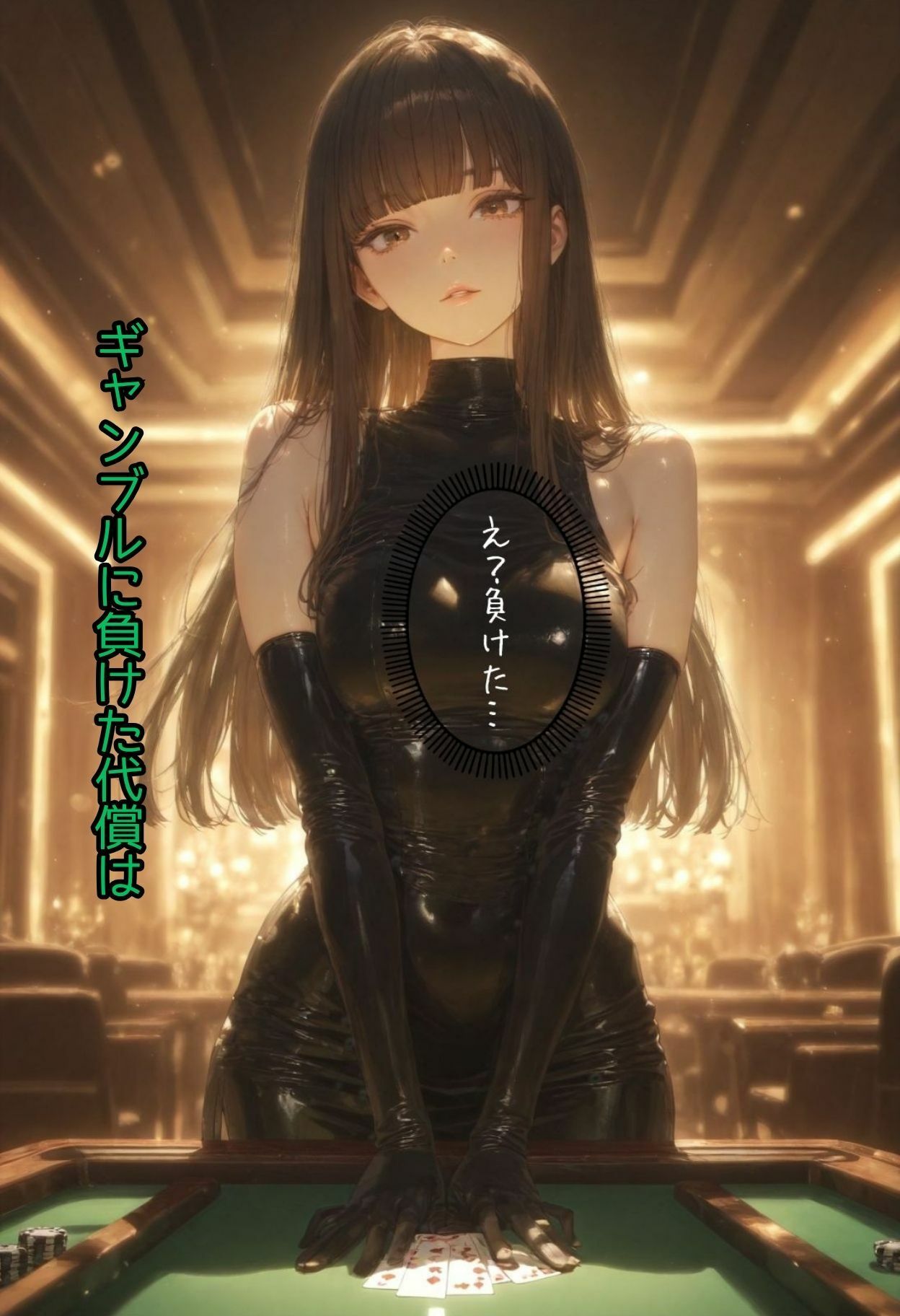 裏カジノの執行人 サンプル1ページ目