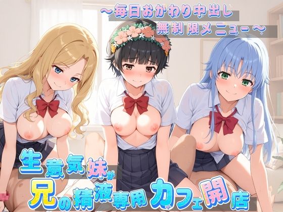 生意気妹が兄の精液専用カフェ開店 〜毎日おかわり中出しメニュー無制限（はーと） と〇る科学の超電磁砲