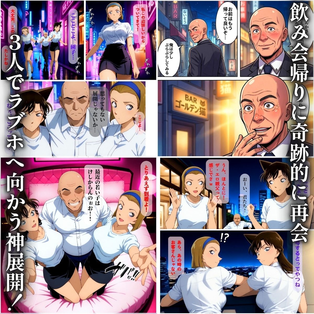 一般人困難 仲良し2人と快楽イチャラブ3P サンプル3ページ目