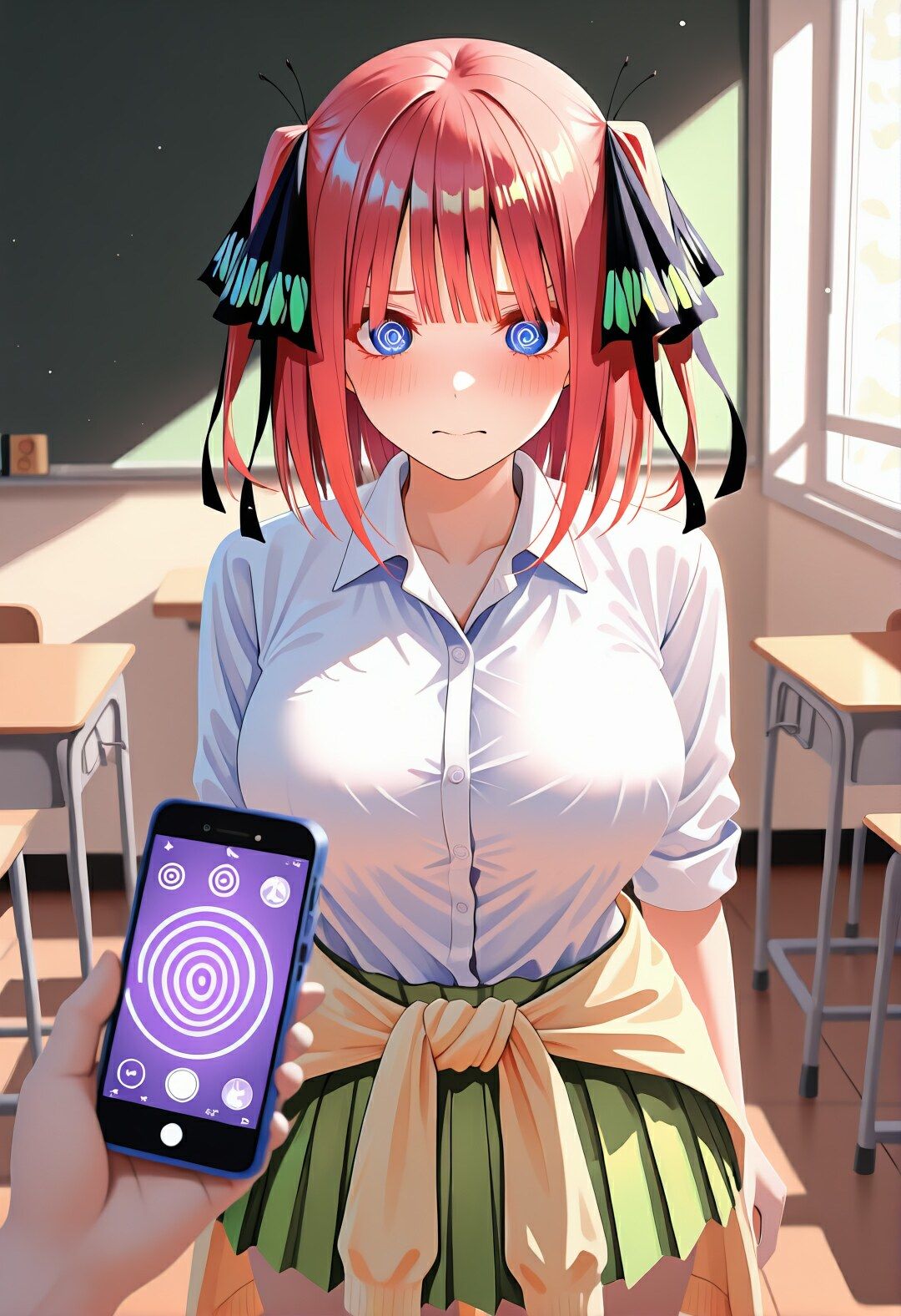 五等分のSEX  学園編  〜中〇二乃の場合〜 サンプル2ページ目