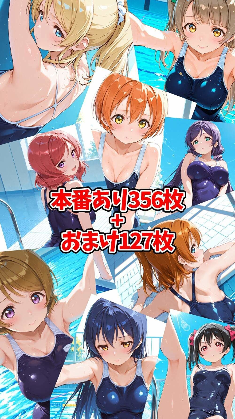 エロライブ スク水編 サンプル10ページ目