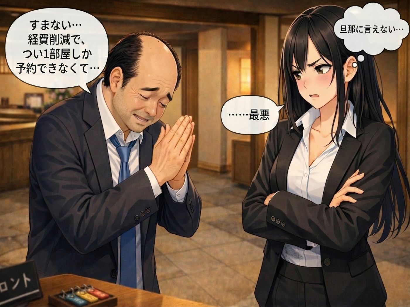 【導入OP・特典有】温泉旅館で上司に睡眠薬を盛られ犯●れ続けた人妻OLの睡眠姦 サンプル6ページ目