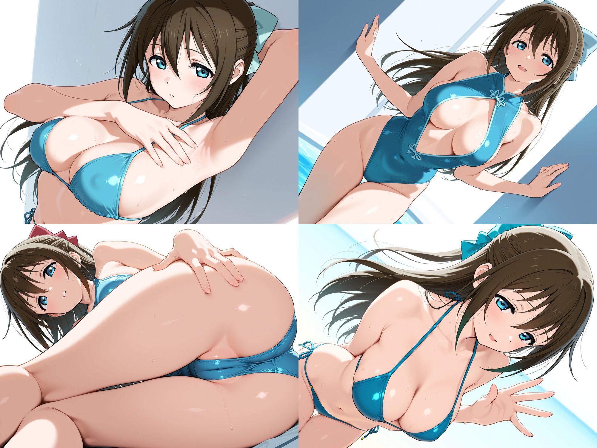 みずぎのスクールアイドル ●ヶ咲 サンプル2ページ目