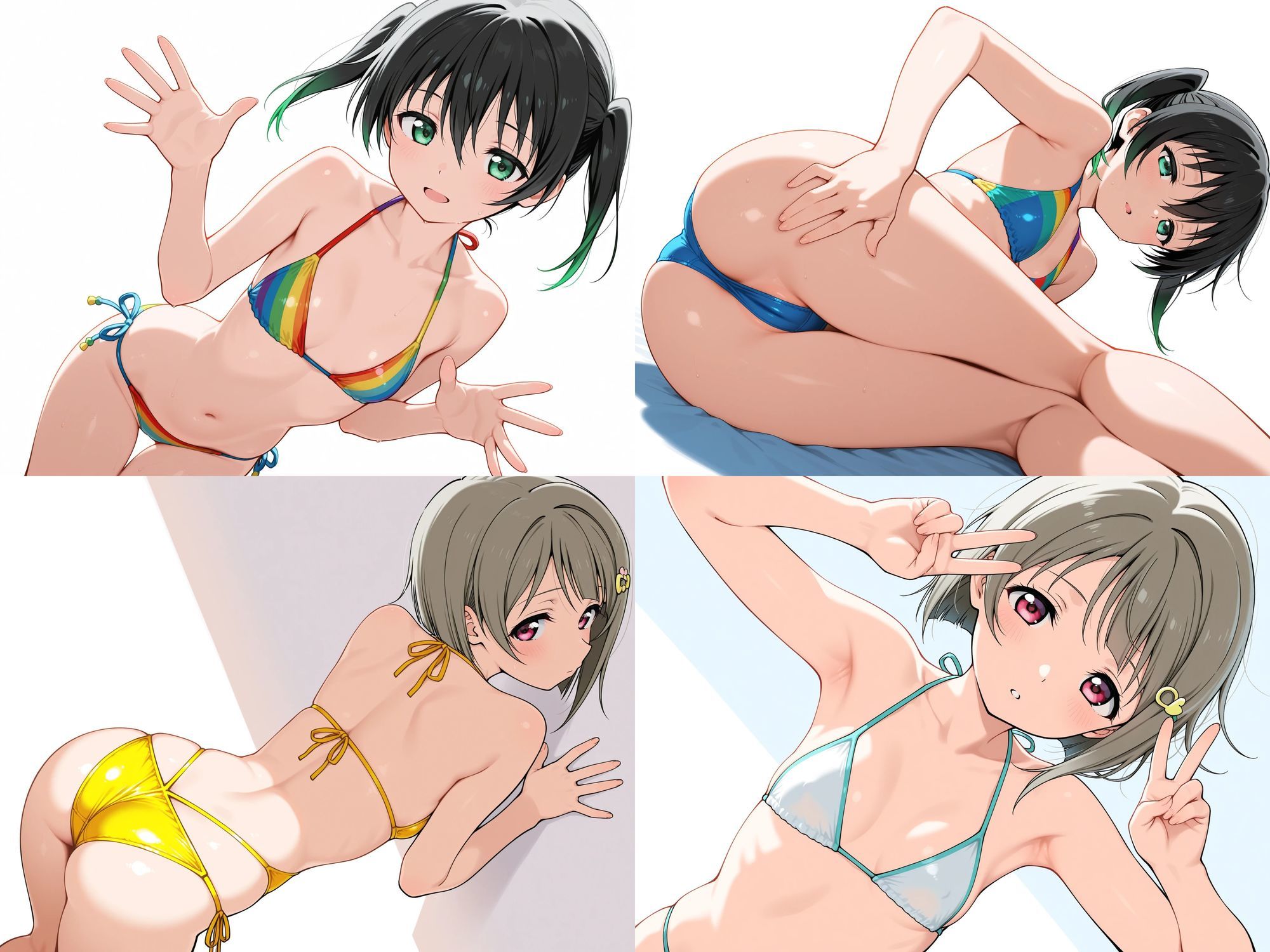 みずぎのスクールアイドル ●ヶ咲 サンプル7ページ目