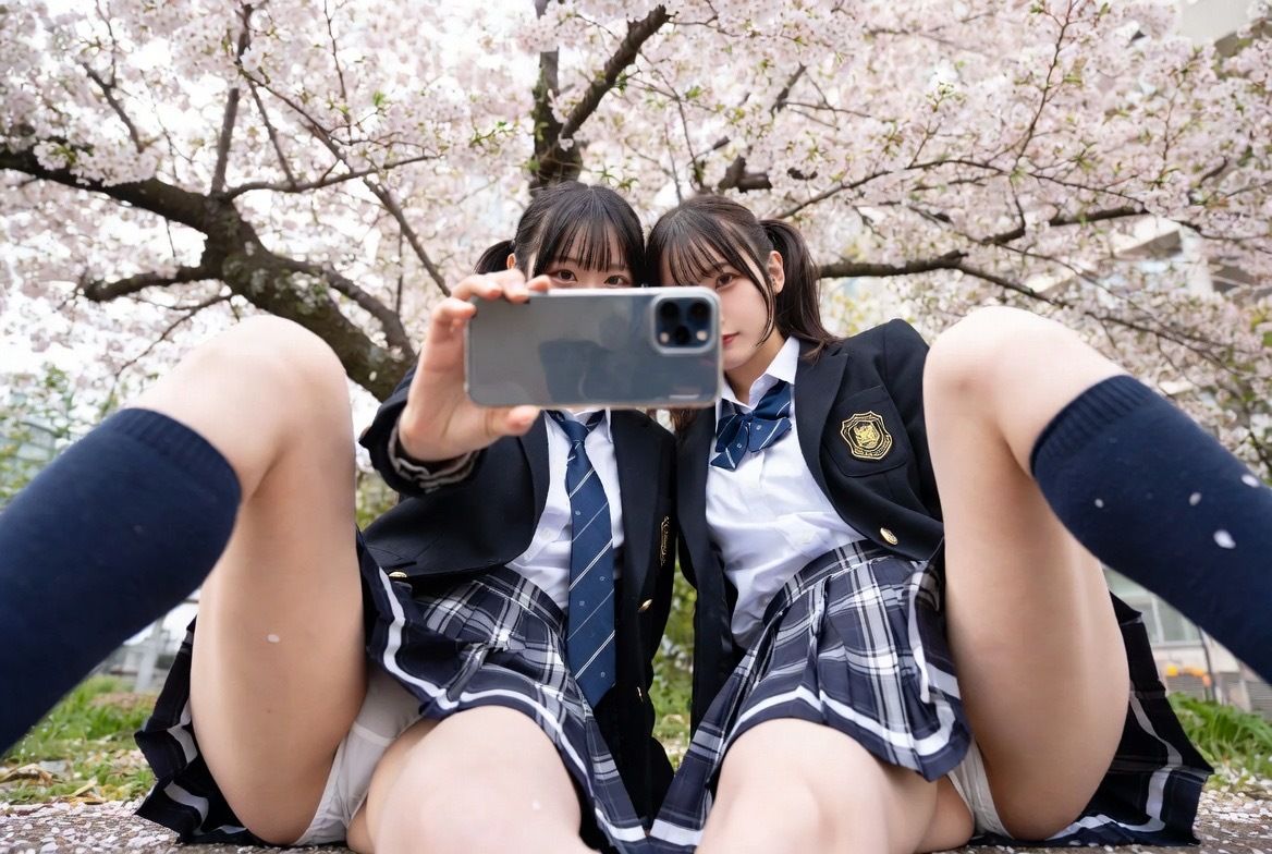 AI美女グラビア写真集〜制服パンチラ集〜vol.2 サンプル9ページ目