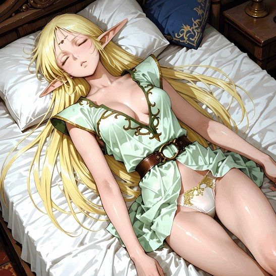 『【表】呪われた島の麗しき妖精さん』AIの手で蘇る懐かしのヒロインシリーズ サンプル7ページ目