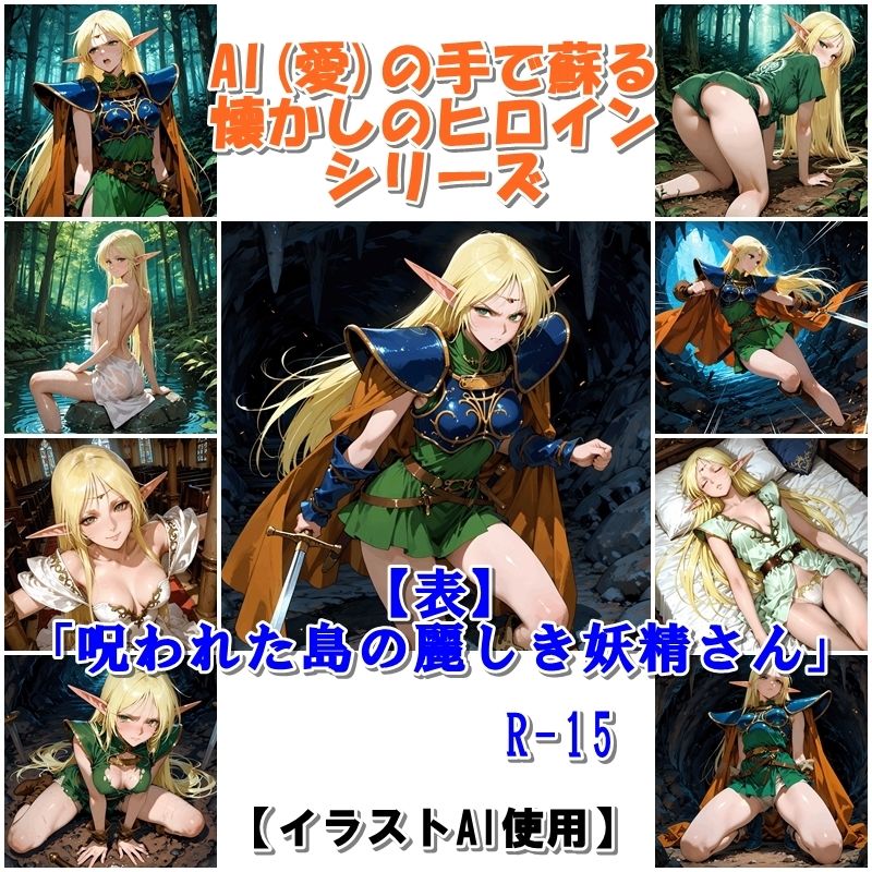 『【表】呪われた島の麗しき妖精さん』AIの手で蘇る懐かしのヒロインシリーズ サンプル10ページ目