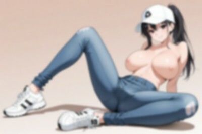 【裸ジーンズ女子】カッコいいポージング詰め合わせ サンプル3ページ目