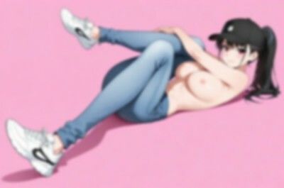 【裸ジーンズ女子】カッコいいポージング詰め合わせ サンプル4ページ目