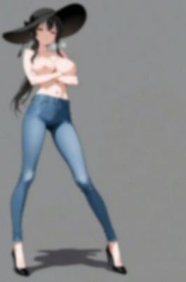 【裸ジーンズ女子】カッコいいポージング詰め合わせ サンプル7ページ目