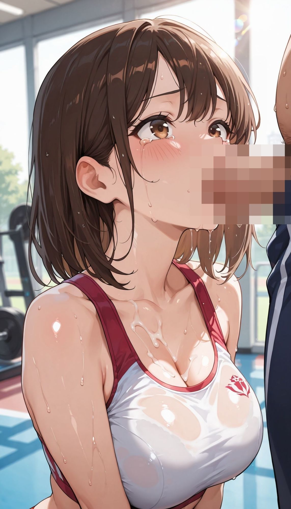 陸上部員にガチハメ中出し性指導〜キモおじ顧問のいいなり調教〜 サンプル5ページ目