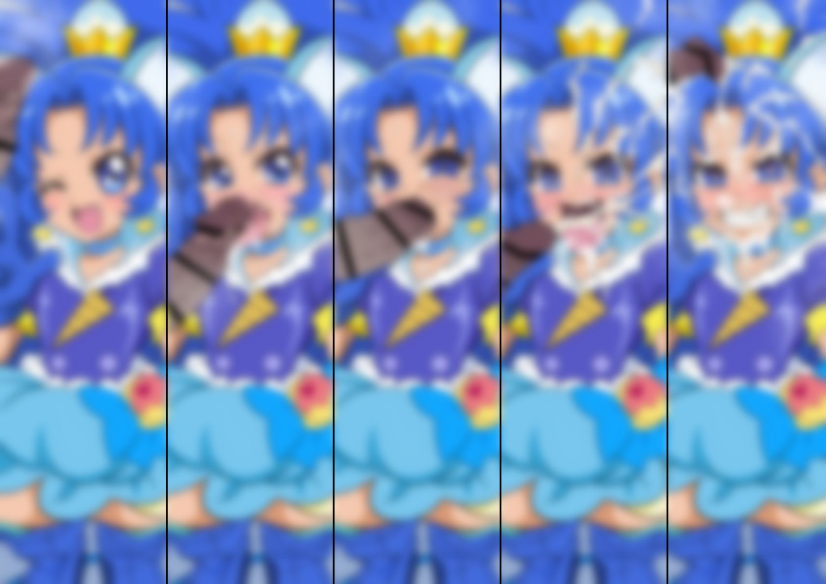「キラキラ☆プリ〇ュアアラモード」〇ュアジェラート サンプル6ページ目