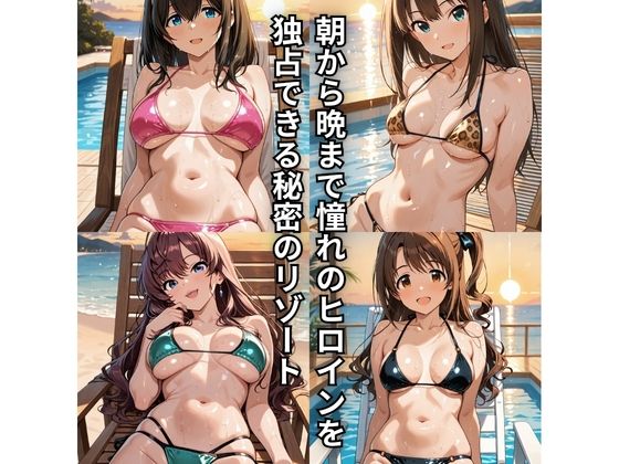 朝から晩までハーレムリゾート 【デ○マス】 サンプル1ページ目