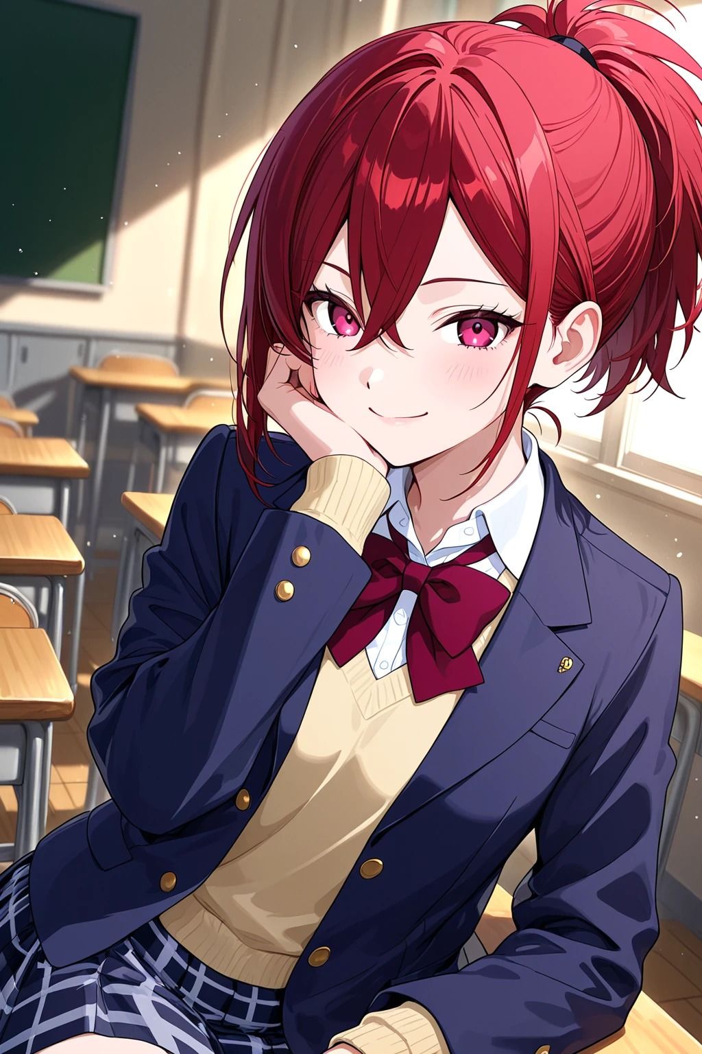 学校にて  At School サンプル4ページ目